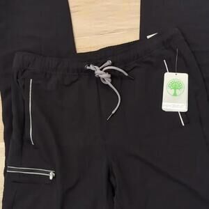 Healing Hands Cargo Men's Scrubs . Black HH360 . Size Medium